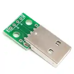 Плата переходник с USB ( папа ) на DIP 2.54 мм