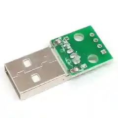 Плата переходник с USB ( папа ) на DIP 2.54 мм