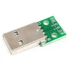 Плата переходник с USB ( папа ) на DIP 2.54 мм