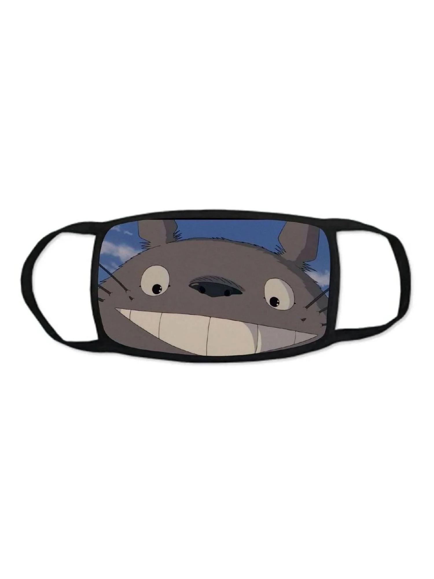Серый стильная многоразовая маска TOTORO | 11 видов