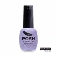 Гель-лак 25 дней  30 - Давай помечтаем (молочно-фиалковый) POSH SENDVICH GEL UV/LED