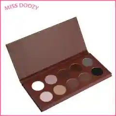 Палетка сияющих теней Miss Doozy 10 оттенков