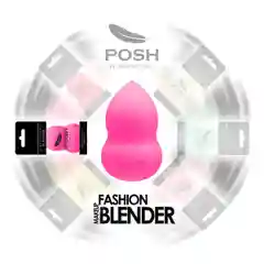 ПАФФ-Бьютиспонж POSH Неоново-Розовый (эргономичная форма)