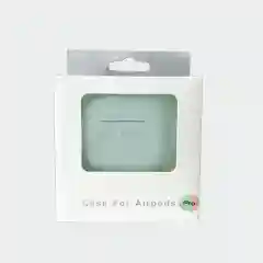 Черный чехол для Apple AirPods Pro защитный силиконовый в упаковке, 16 цветов