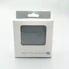 Черный чехол для Apple AirPods Pro защитный силиконовый в упаковке, 16 цветов