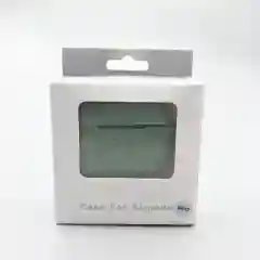 Черный чехол для Apple AirPods Pro защитный силиконовый в упаковке, 16 цветов