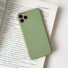 Лайм чехол для Apple iPhone X / XS силиконовый, 14 цветов