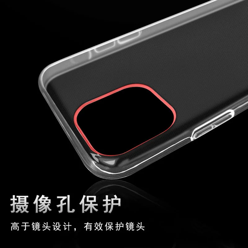 Чехол для Apple iPhone 6 / 6s прозрачный силиконовый