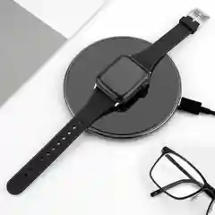 Черный ремешок силиконовый для Apple Watch, 38 мм