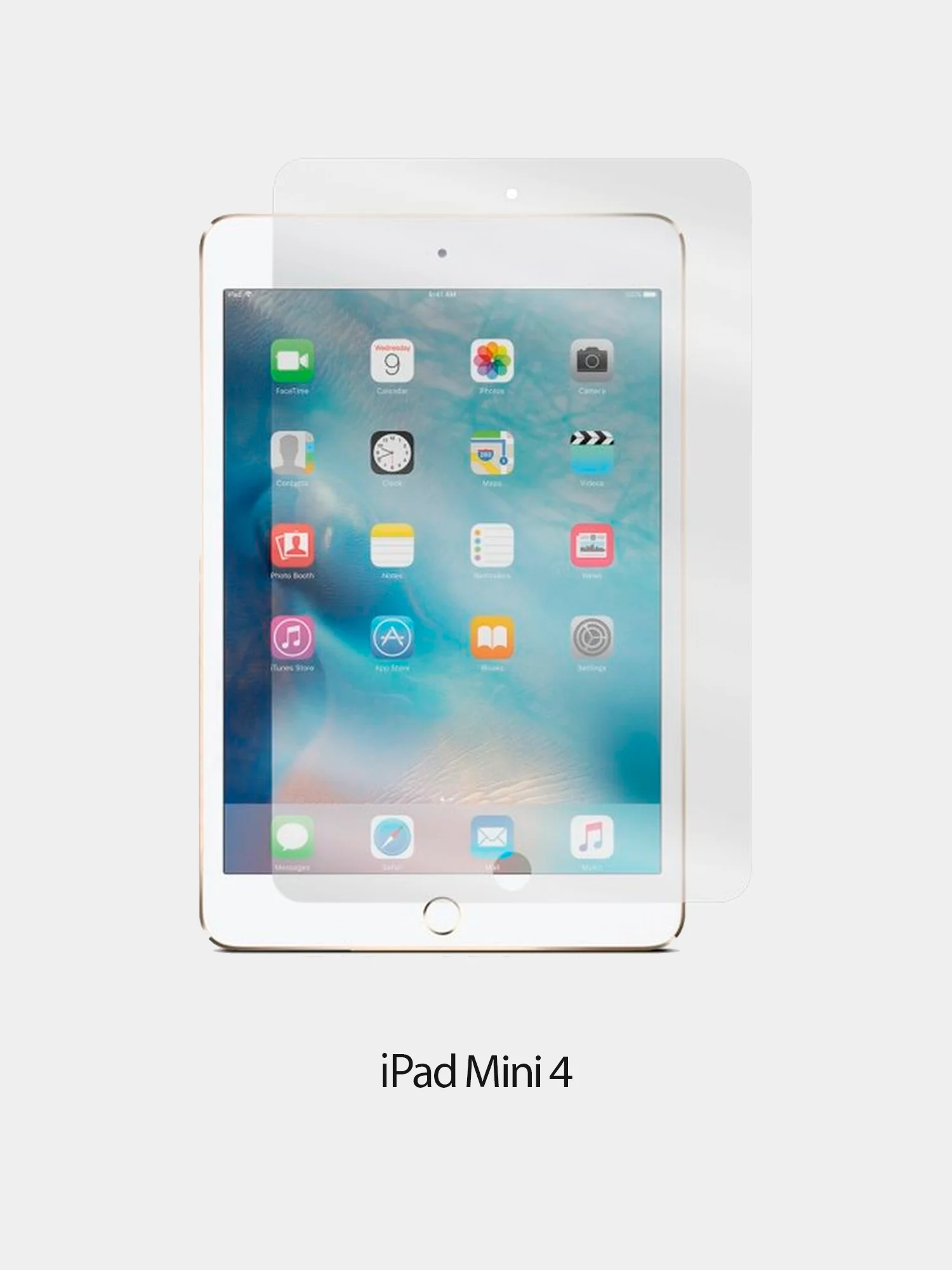 Защитное стекло для iPad 10"/10.2 Air 1/2/3/4/5 Mini 1/2/3/4/5, Pro 9.7"/10.5"/11"/12.9"