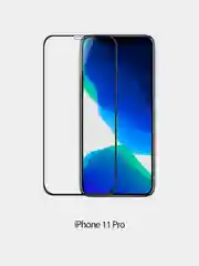 Защитное стекло 5D для iPhone всех моделей с тонкой черной рамкой