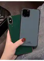 Мягкий глянцевый чехол для айфон, из силикона TPU, с золотой рамкой, для iPhone
