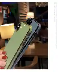Мягкий глянцевый чехол для айфон, из силикона TPU, с золотой рамкой, для iPhone