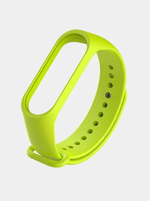 Мятный силиконовый ремешок для Xiaomi Mi Band 3, Mi Band 4