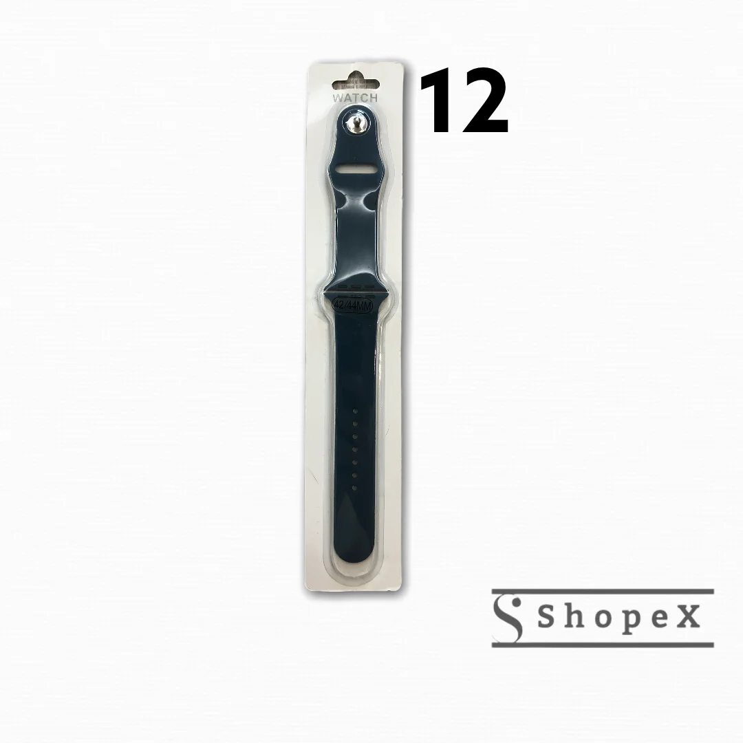 Коралловый меланж ремешок силиконовый для Apple Watch 38/40 и 42/44