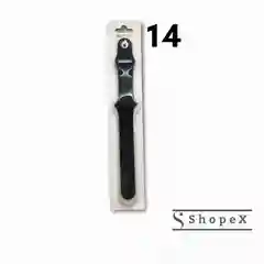Желтый ремешок силиконовый для Apple Watch  38/40 и 42/44