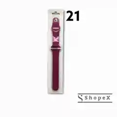 Синий меланж ремешок силиконовый для Apple Watch  38/40 и 42/44