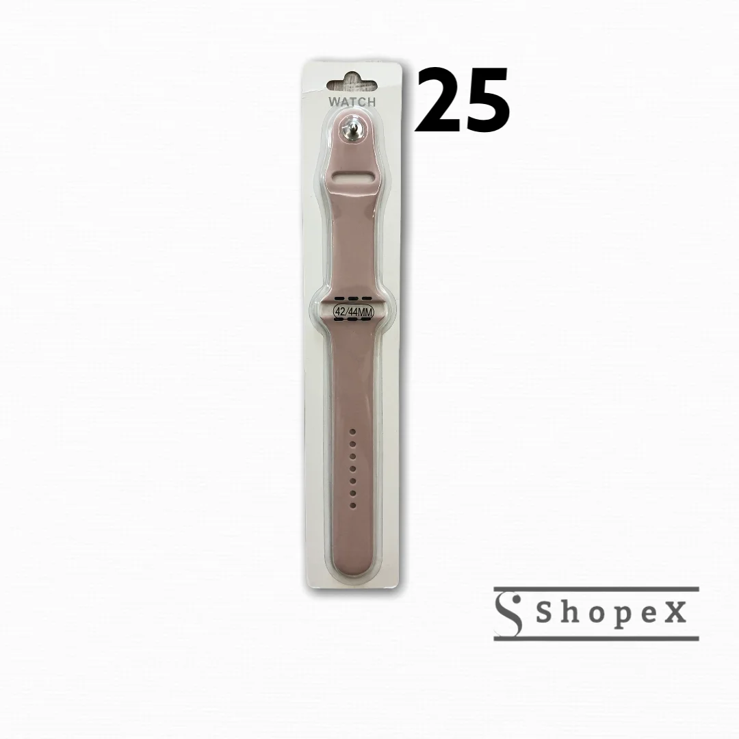 Фиолетовый ремешок силиконовый для Apple Watch 38/40 и 42/44