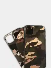 Камуфляжный чехол для Айфон Army Camo из мягкого TPU для iPhone