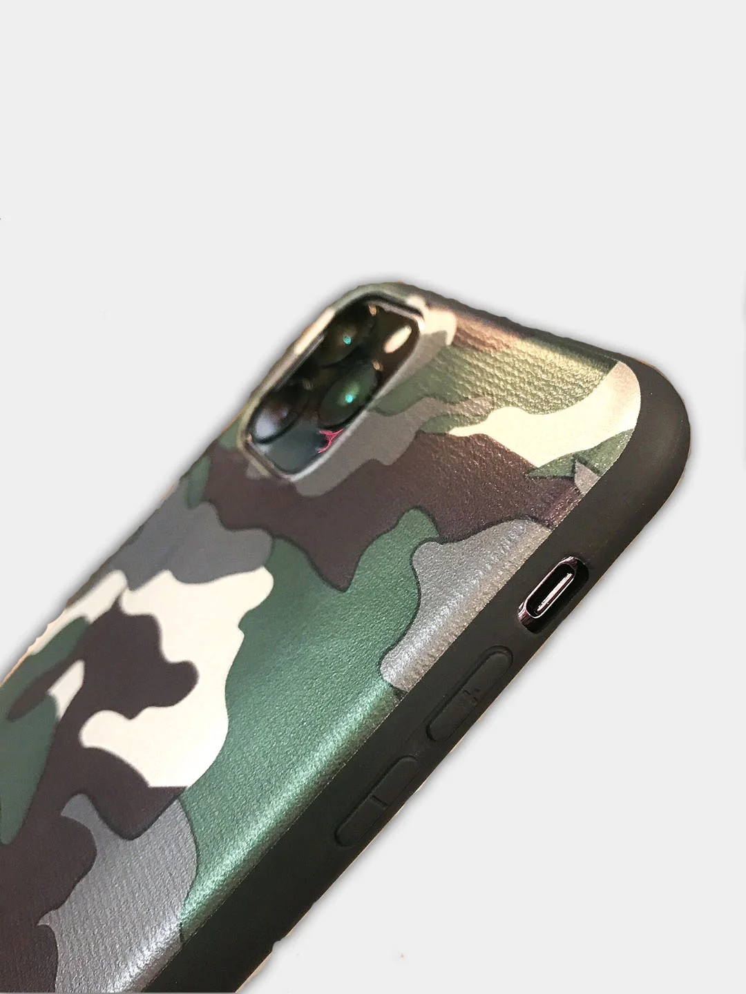 Камуфляжный чехол для Айфон Army Camo из мягкого TPU для iPhone