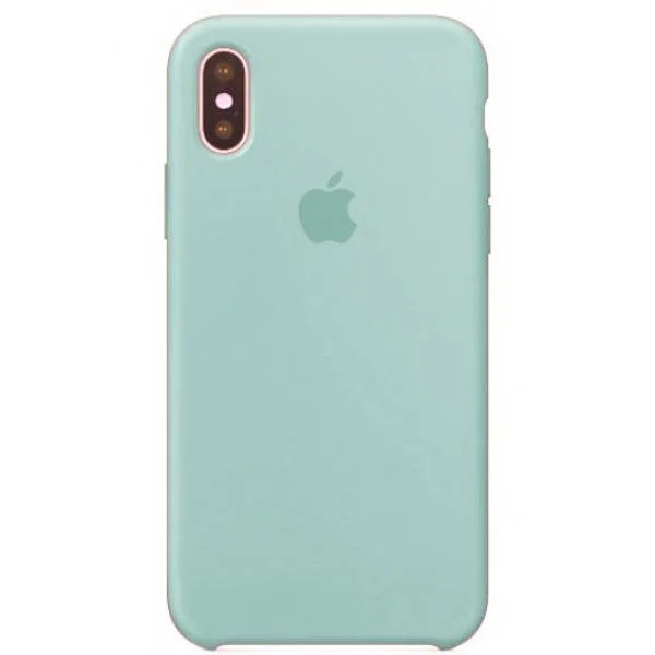 Мятный чехол для iPhone X/XS Silicone Case