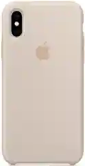 Бежевый меланж чехол для iPhone X/XS Silicone Case