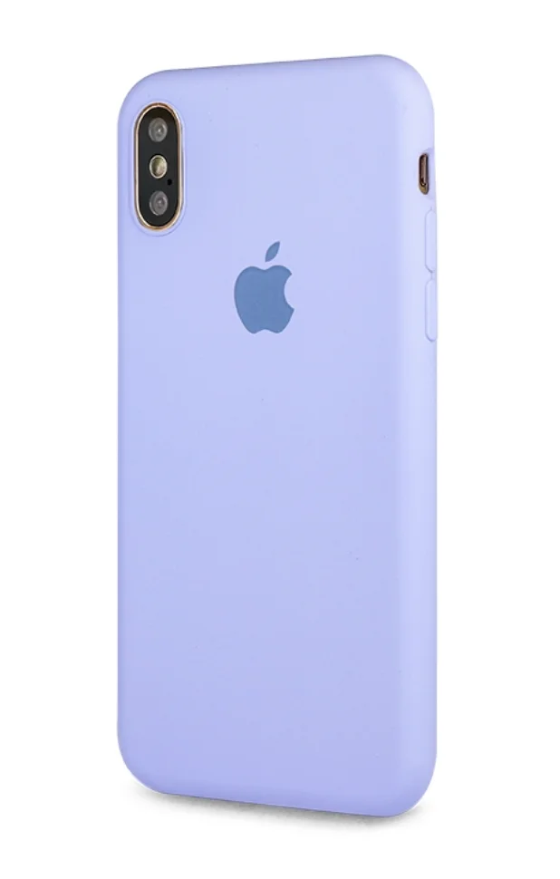 Лавандовый чехол для iPhone X/XS Silicone Case
