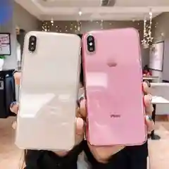 Чехол для айфон блестящий, мягкий, тонкий из ТПУ, противоударный  для iPhone