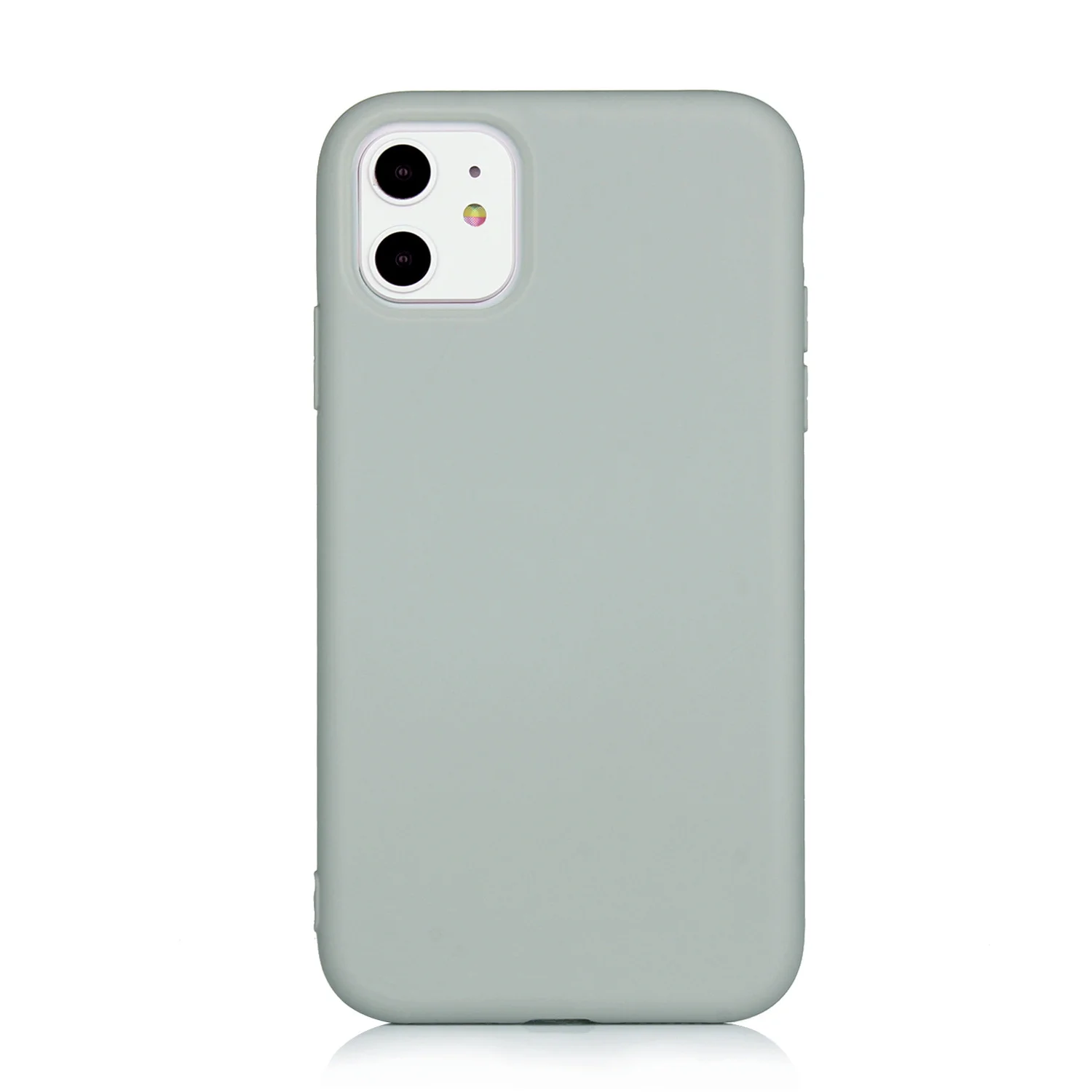 Серый меланж матовый силиконовый чехол на айфон 15 цветов 6/6s,6s+,7+/8+,X/XS,XR,XSmax,11Pro,11pro max
