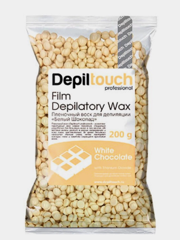 Пленочный воск Depiltouch Professional White Chocolate, 200 г