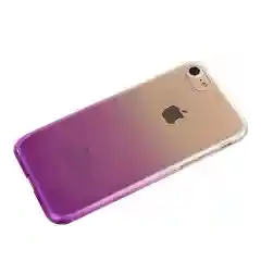 Фиолетовый силиконовый чехол на iPhone | Полупрозрачный градиент 5 / 5s / se / 6 / 6s / 6+ / 6s+ / 7 / 8 / 7+ / 8+ / X / XS / XR / XS Max / 11 / 11 Pro / 11 Pro Max / SE 2020