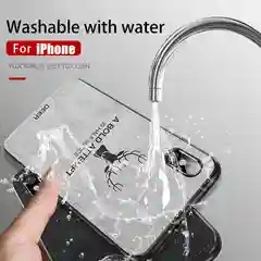 Дизайнерский чехол для Айфон, из мягкой замшевой, ткани для iPhone