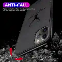Дизайнерский чехол для Айфон, из мягкой замшевой, ткани для iPhone