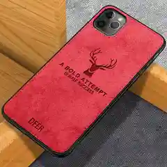 Дизайнерский чехол для Айфон, из мягкой замшевой, ткани для iPhone