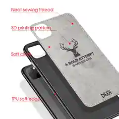 Дизайнерский чехол для Айфон, из мягкой замшевой, ткани для iPhone