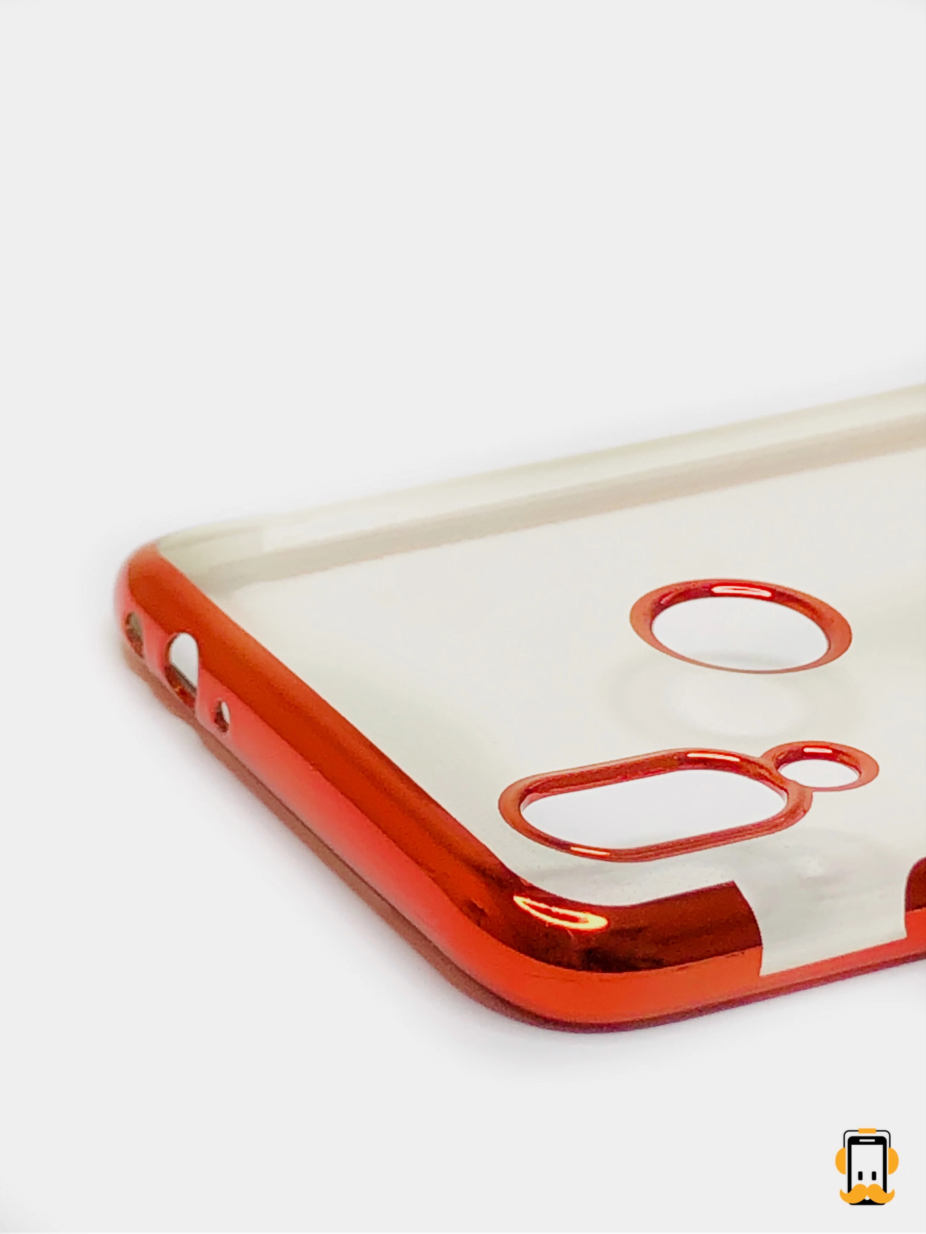 Xiaomi Redmi 7, Сяоми Редми 7 чехол прозрачный силиконовый с глянцевой рамкой