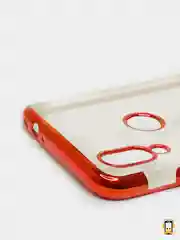 Xiaomi Redmi 7, Сяоми Редми 7 чехол прозрачный силиконовый с глянцевой рамкой