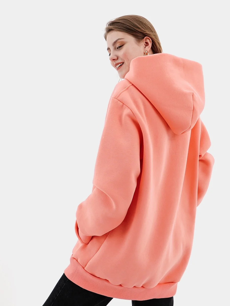 Худи JustWear коралловый, размер 50
