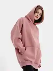 Худи JustWear цвета пыльной розы, размер 50