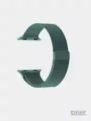 Мятный ремешок металлический для Apple Watch 3,4,5,6,7, SE 38/40/41 mm, 42/44/45 mm