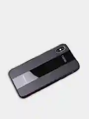 Чехол на айфон в стиле Porsche из TPU c вставками из искусственной кожи для iPhone