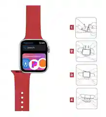Ремешок для Apple Watch 1  2  3  4  5 силиконовый спортивный