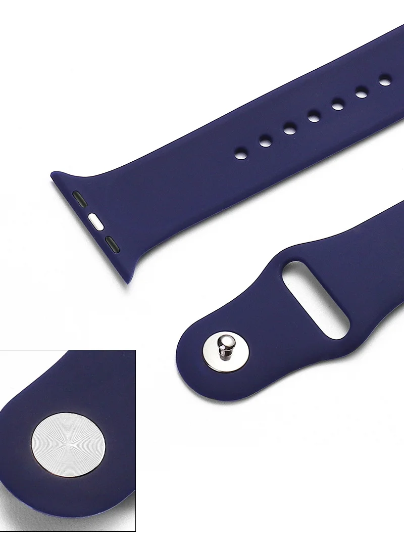 Ремешок для Apple Watch 1  2  3  4  5 силиконовый спортивный