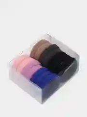 Черный бесшовные резинки для волос