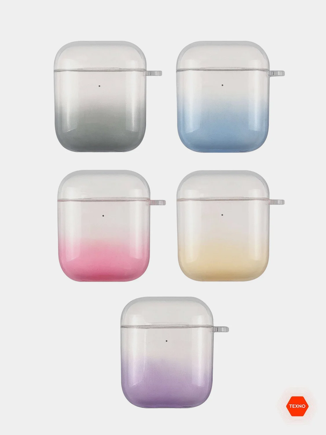 Желтый чехол для Apple AirPods 1/2