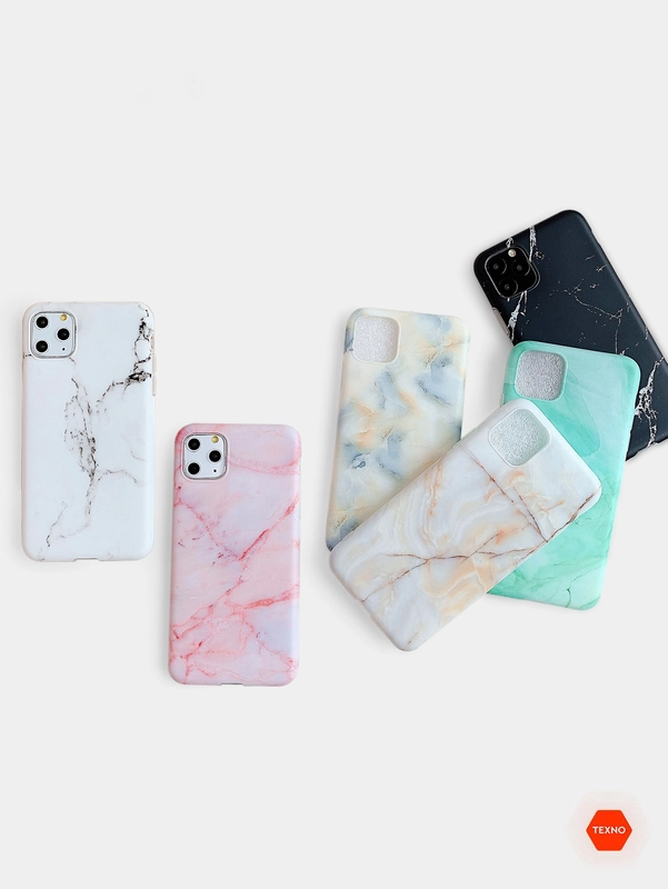 Чехол для Apple iPhone XR с мраморным рисунком