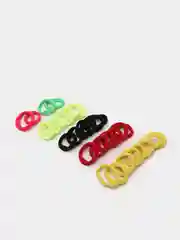 Угольный нейлоновые резинки для волос