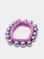 Лавандовый резинка для волос с жемчугом
