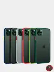 Матовый силиконовый чехол для iPhone 7/8/X/XR/XS/1/11 Pro/11 Pro Max, красный, черный, желтый