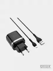 Белый сетевое зарядное устройство Type-C Hoco C12Q 18W QC 3.0 Самсунг/Хонор/Xiaomi/Андроид/Redmi